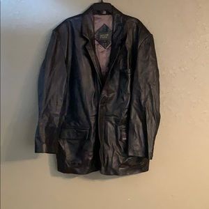 Irvine Park Genuine leather jacket